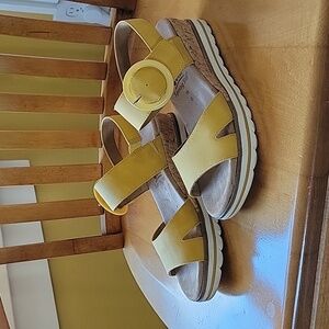 Spring Step Suede Sandal